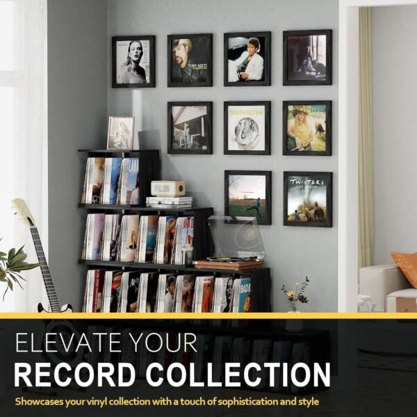 1740506390 Emfogo Vinyl Record Frame Wall Front Opening 3 Pack Album Frames for Vinyl Records Display Vinyl Frame for 12x12 Inch LP Vinyl Record Cover Display 3 PackBlack.jpg