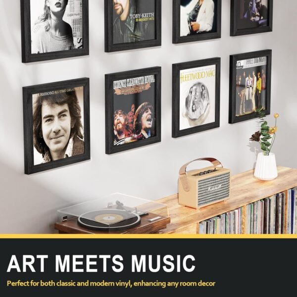 1740506391 Emfogo Vinyl Record Frame Wall Front Opening 3 Pack Album Frames for Vinyl Records Display Vinyl Frame for 12x12 Inch LP Vinyl Record Cover Display 3 PackBlack.jpg