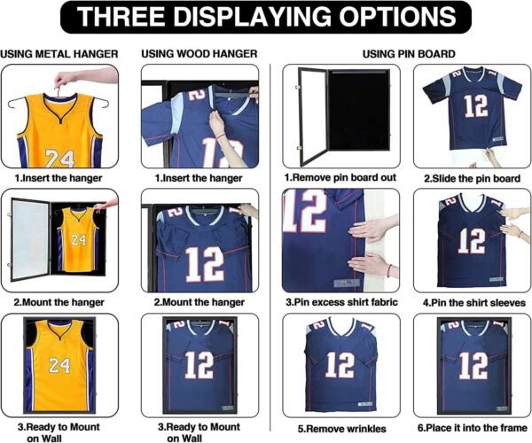 1740574358 Jinchuan Jersey Frame Display Case Shadow Box Lockable with UV Protection for Baseball Basketball Football Soccer Hockey Sport Shirt.jpg