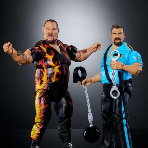 1741651215 Mattel WWE Coliseum Collection Action Figure 2 Pack with Bam Bam Bigelow Big Boss Man 6 inch Collectibles Accessories Including Swappable Parts.jpg