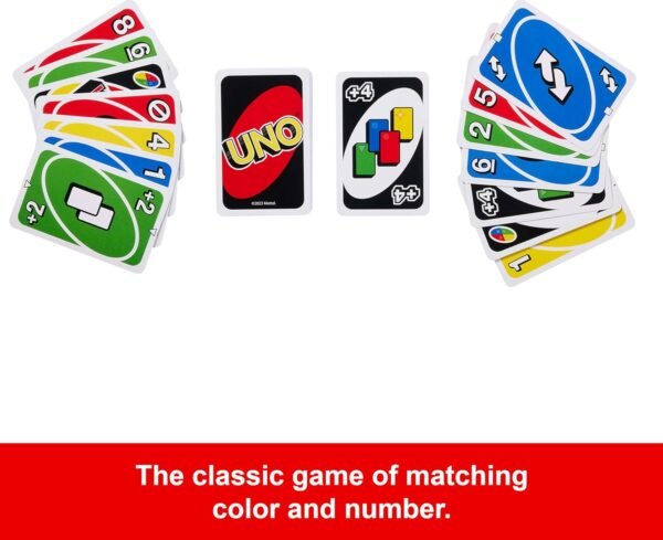 1741737615 Mattel Games UNO Card Game in a Collectible Storage Tin for Kids Adults Families Parties Travel 2 to 10 Players Amazon Exclusive.jpg