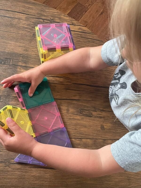 1741821852 CreateOn Crayola Magnetic Tiles Building Set for Kids Magnetic Building Toys for Kids STEM Travel Easter Gift for Boys and Girls Ages 3 14 Piece Set Pastel.jpg
