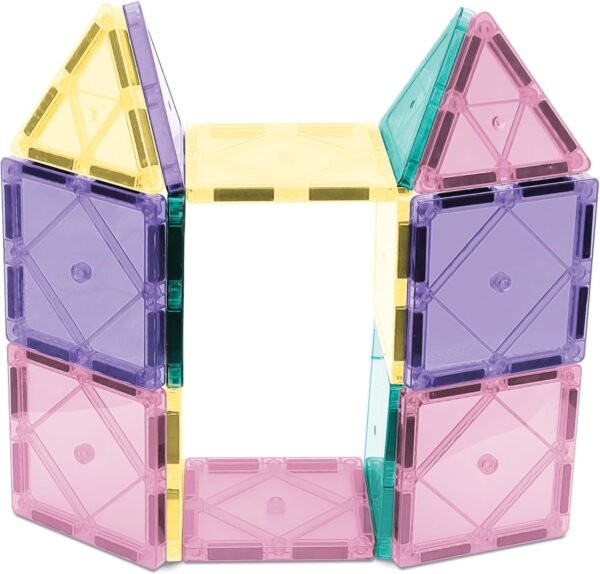 1741821855 CreateOn Crayola Magnetic Tiles Building Set for Kids Magnetic Building Toys for Kids STEM Travel Easter Gift for Boys and Girls Ages 3 14 Piece Set Pastel.jpg
