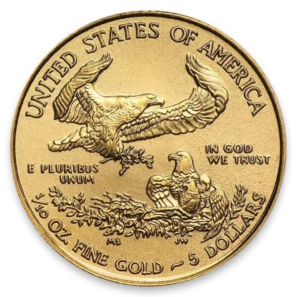 1741843451 1986 Present Random Year American Gold Eagle 110th oz Bullion Coin with Certificate of Authenticity 5 Seller Uncirculated.jpg