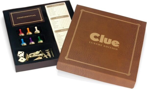 1742189052 WS Game Company Clue Luxury Edition Board Game with Wood Cabinet.jpg