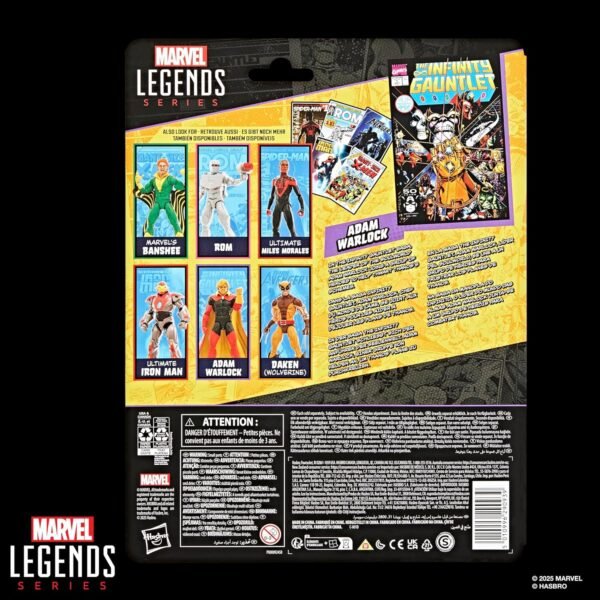1742199864 Marvel Legends Series Adam Warlock Infinity Gauntlet Comics Inspired Collectible 6 Inch Scale Action Figure with Character Sized Comic Accessory.jpg