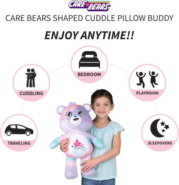1742271853 Care Bears Kids Bedding Super Soft Plush Cuddle Pillow Buddy One Size By Franco.jpg