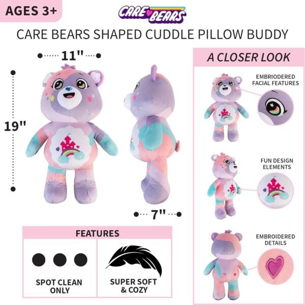 1742271854 Care Bears Kids Bedding Super Soft Plush Cuddle Pillow Buddy One Size By Franco.jpg