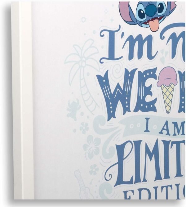 1742423054 Disney Lilo and Stitch Im Not Weird Im Limited Edition Framed Wood Wall Decor Fun Stitch Wall Art for Home.jpg