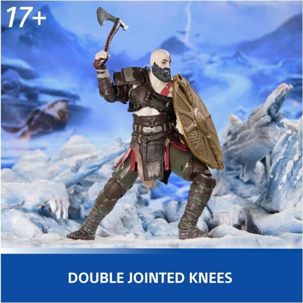 1742527457 PlayStation God of War Ragnarok 6 Kratos Action Figure with 5 Accessories The Shapes Collection for PS5 Fans Collectors Ages 17.jpg