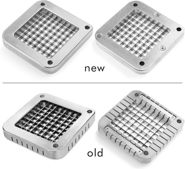 1742581452 New Star Foodservice 43204 Commercial Grade French Fry Cutter with Suction Feet 12 Inch and 38 Inch Blades Limited Edition Black.jpg
