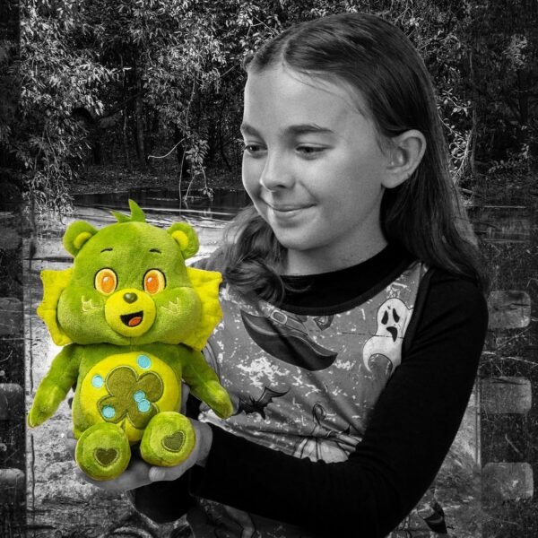 1742718252 Care Bears Universal Monsters 9 Fun Size Plush Good Luck Bear as Creature from The Black Lagoon Soft Huggable Plushie Stuffed Animal for Girls and Boys Ages 4.jpg