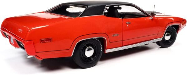 1742750652 1971 Plymouth GTX 4406 Hardtop Tor Red with Black Top Class of 1971 American Muscle 30th Anniversary 118 Diecast Model Car by Autoworld AMM1268.jpg