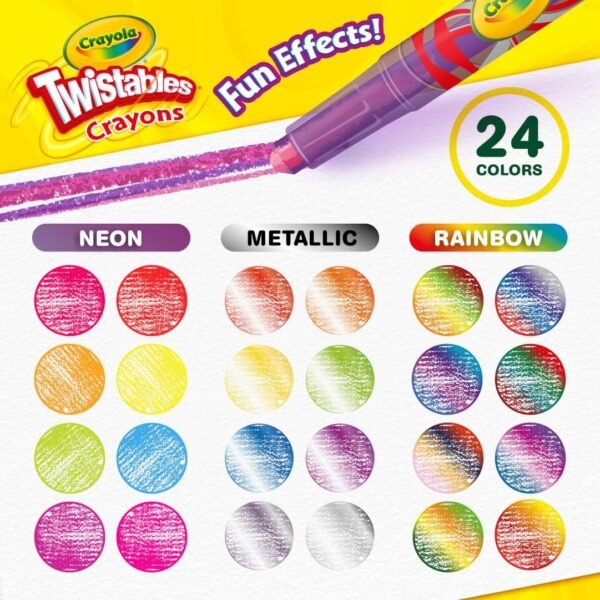 1742858652 Crayola Twistables Crayons 24ct Special Effects Crayons for Kids No Sharpening Coloring Supplies Less Mess Gifts for Kids.jpg
