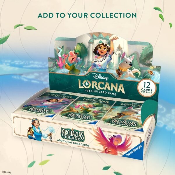 1742887453 Ravensburger Disney Lorcana TCG Archazias Island Booster Pack Display 24 Packs with 12 Trading Cards Each Ideal for Collectors Disney Fans Suitable for Ages 8.jpg