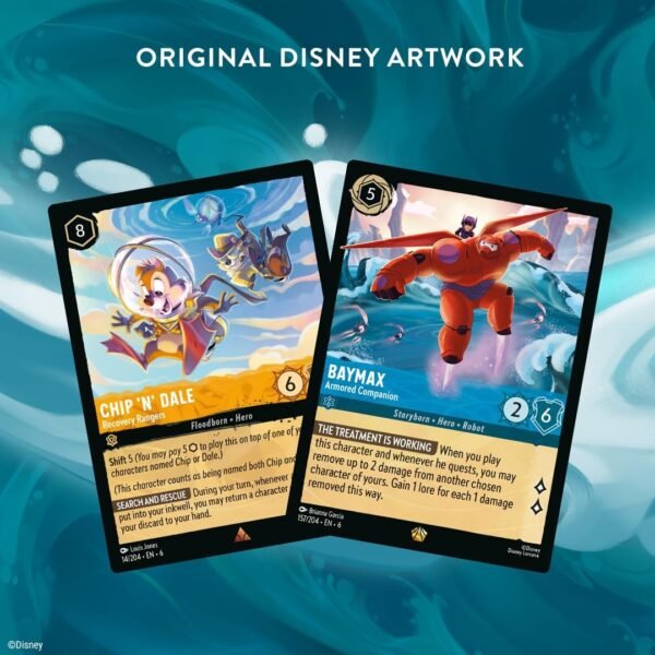1742894651 Ravensburger Disney Lorcana TCG Azurite Sea Booster Pack Display 24 Packs with 12 Trading Cards Each Ideal for Collectors Disney Fans Suitable for Ages 8.jpg