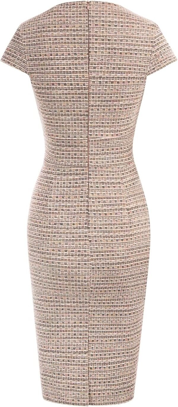 1742916254 GRACE KARIN Womens Gorgeous Pencil Dress Cap Sleeve Tweed Pencil Dress for Work.jpg