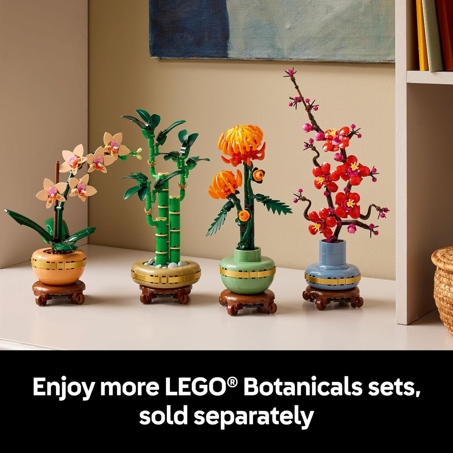 1743092657 LEGO Botanicals Mini Orchid Building Set Artificial Fake Orchid for Home Decor Adults Ages 18 Easter Basket Gift Indoor Plant Decorations for Table Desk Office 10343.jpg