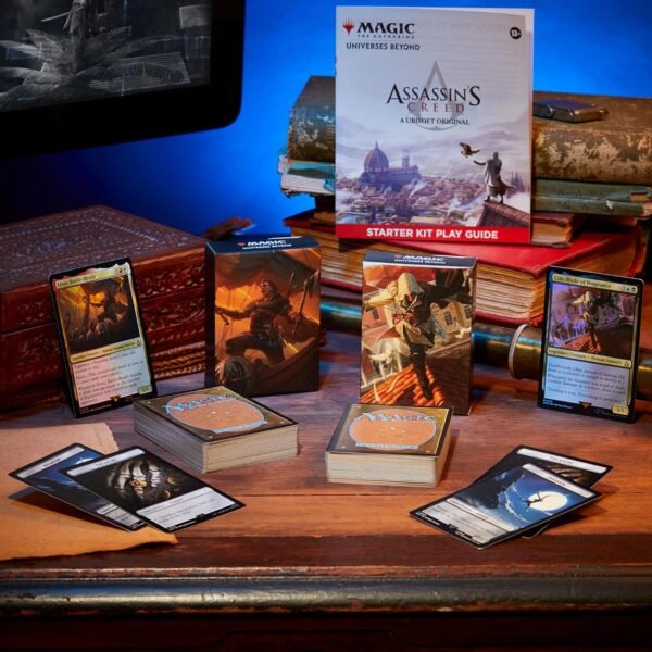 1743096253 Magic The Gathering Assassins Creed Starter Kit Learn to Play Magic with 2 Assassins Creed Themed Decks 2 Player Collectible Card Game for Ages 13.jpg