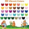 1743153854 36 Color Twistable Crayons for Toddlers 1 3 and Kids 4 8 Non Toxic Washable Jumbo Crayons Ultra Silky Easy Grip Art Supplies Ideal Coloring Gift for Boys and Girls.jpg