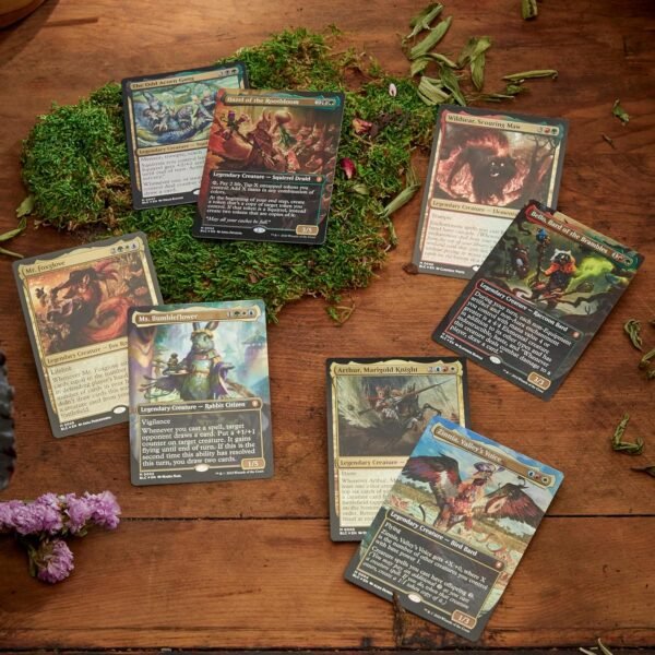 1743189852 Magic The Gathering Bloomburrow Commander Deck Bundle Includes All 4 Decks Animated Army Family Matters Peace Offering and Squirreled Away.jpg