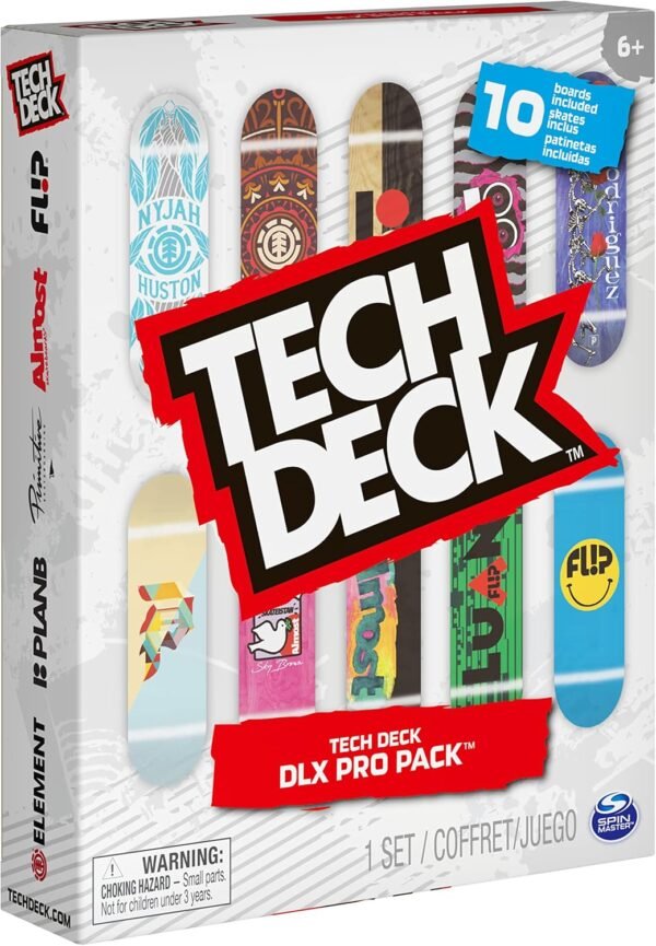1743215055 Tech Deck DLX Pro 10 Pack of Collectible Fingerboards for Skate Lovers Kids Toy for Ages 6 and up.jpg