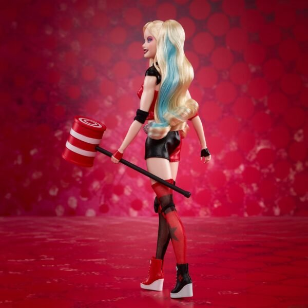 1743279852 Barbie Signature Harley Quinn Collector Doll with Posable Body Iconic Outfit and Mallet Accessory DC Batman 85th Anniversary Collectible.jpg