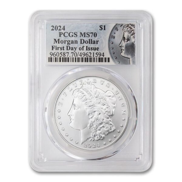 1743323050 2024 American Silver Morgan Dollar Coin MS 70 First Day of Issue with Original Government Packaging 1 MS70 PCGS.jpg