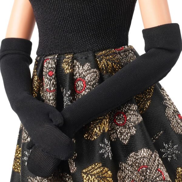 1743395053 Barbie Signature Tribute Collection Rita Moreno Collectible Doll in Black Gold Gown with Gloves and Shoes Includes Doll Stand.jpg