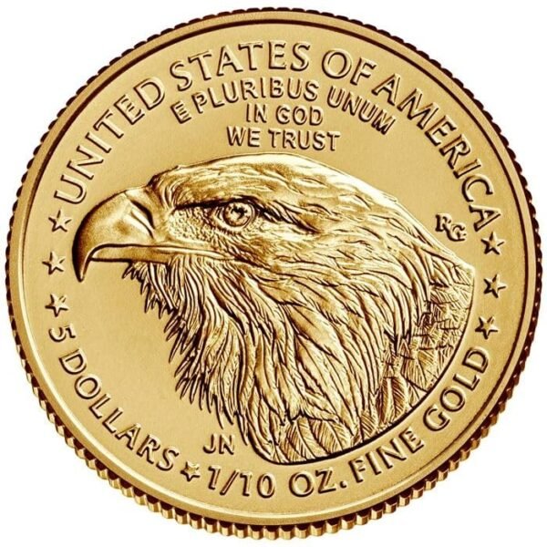 1986 Present Random Year American Gold Eagle 110th oz Bullion Coin with Certificate of Authenticity 5 Seller Uncirculated.jpg