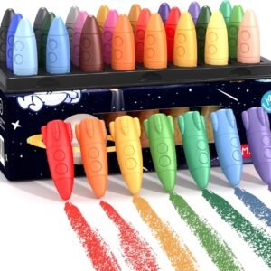 24 Colors Space Crayons for Toddlers Age 1 3 Non toxic Mess.jpg