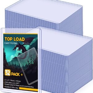 32 Count Topload Card Holder Sooez 35PT Topload Card Protector.jpg