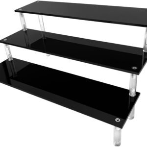 Acrylic Riser Black Acrylic Shelf Riser 3 Tier Perfume Organizer.jpg