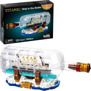 Allupal Titanic Ship in a Bottle Creator Expert Building Kit.jpg