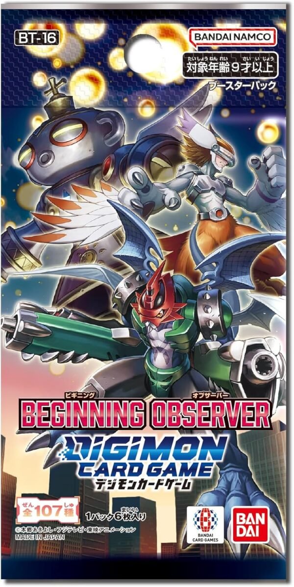 BANDAI Digimon Card Game Booster Pack BEGINNING OBSERVER BT 16 Box 24 Pack.jpg