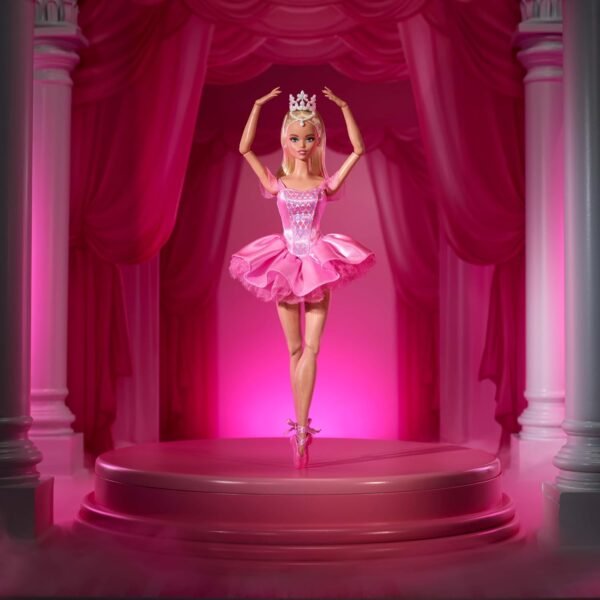 Barbie Signature Ballet Wishes Doll Collectible Fashion Doll in Satiny Pink Tutu with Blonde Hair and Giftable Packaging.jpg
