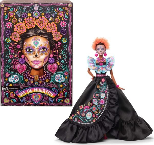 Barbie Signature Doll 2024 Dia De Muertos Collectible in Black.jpg
