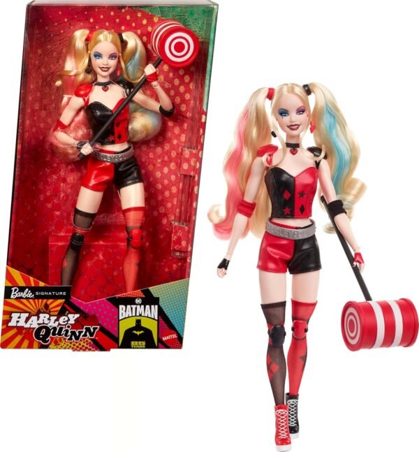 Barbie Signature Harley Quinn Collector Doll with Posable Body Iconic.jpg