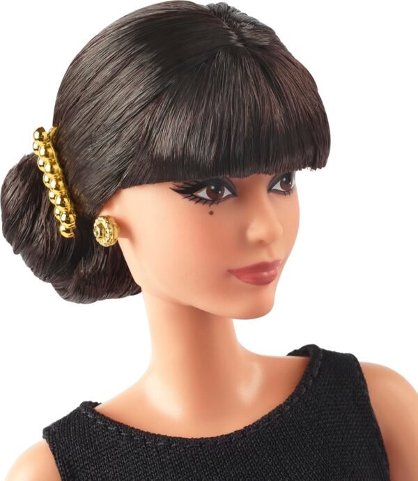 Barbie Signature Tribute Collection Rita Moreno Collectible Doll in Black Gold Gown with Gloves and Shoes Includes Doll Stand.jpg