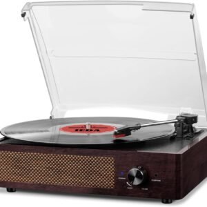Bluetooth Vinyl Record Player3 Speed Turntable with Stereo Speakers Vintage Phonograph.jpg