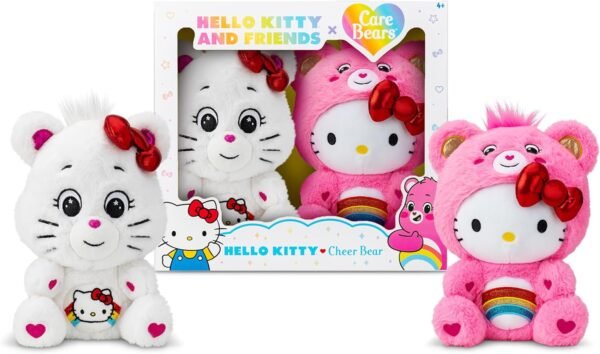Care Bears Hello Kitty Loves Cheer Bear 10 Collectible Plush.jpg