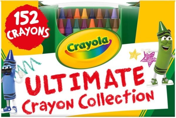 Crayola Ultimate Crayon Box Collection 152ct Bulk Kids Crayon Caddy.jpg