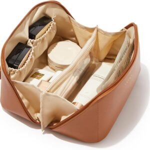 EACHY Travel Makeup BagLarge Capacity Cosmetic Bags for WomenWaterproof Portable.jpg