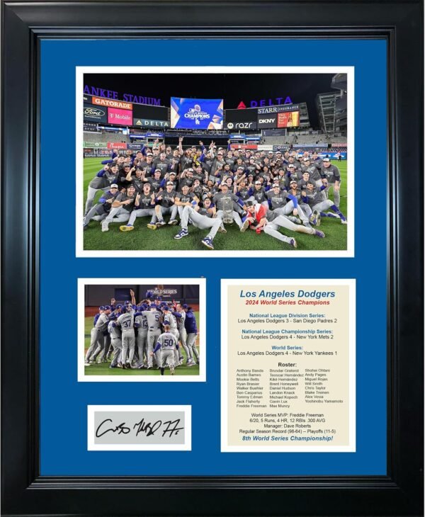 Framed Los Angeles Dodgers 2024 World Series Champions Shohei Ohtani.jpg