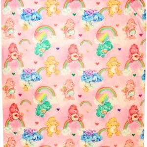 Franco Collectibles Care Bears Valentines Day Heart Classic Rainbow Bedding.jpg