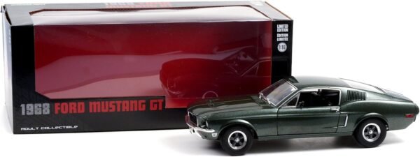 Greenlight 1968 Ford Mustang GT Fastback Highland Green Metallic 118.jpg