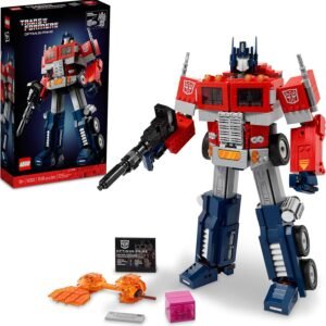 LEGO Icons Optimus Prime 10302 Transformers Figure Set Collectible Transforming.jpg