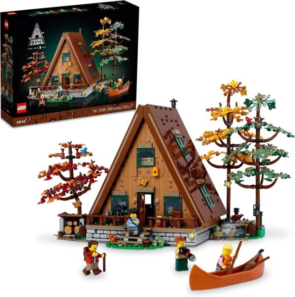 LEGO Ideas A Frame Cabin 21338 Collectible Display Set Buildable Model.jpg