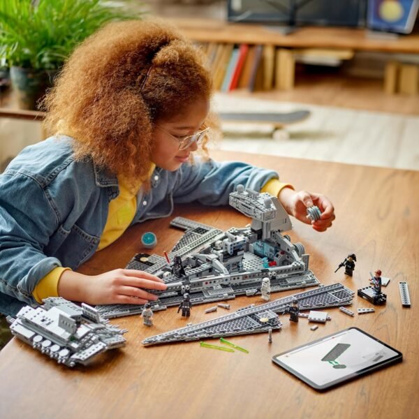 LEGO Star Wars Imperial Star Destroyer Building Toys Set Birthday Gift Idea for Kids Boys Girls Ages 10 Star Wars Darth Vader 6 Minifigure Toys 75394.jpg