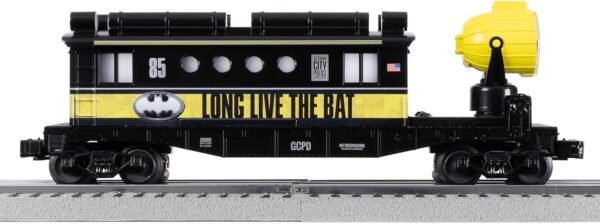Lionel DC Comics Batman 85th Anniversary Bat Signal O Gauge Model Train Caboose.jpg